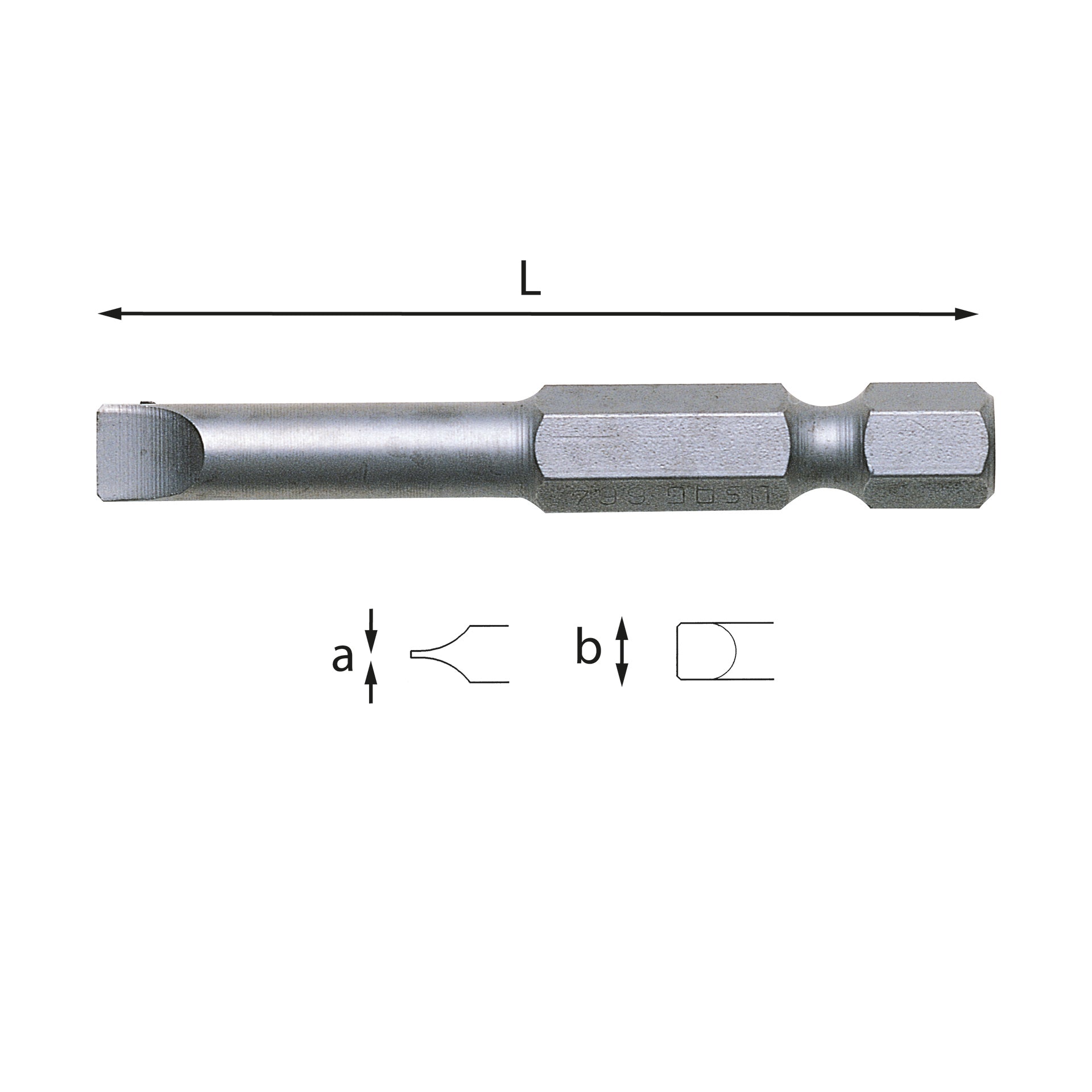 664 - Inserti per viti con intaglio - attacco 1/4 664 - Inserti per viti con intaglio - attacco 1/4